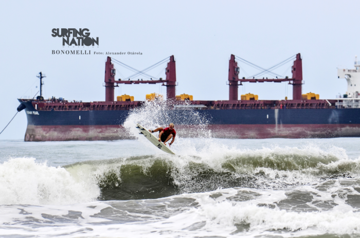 Angelo Bonomelli won the Third Stop of Circuito National de Surf in Playa Cieneguita