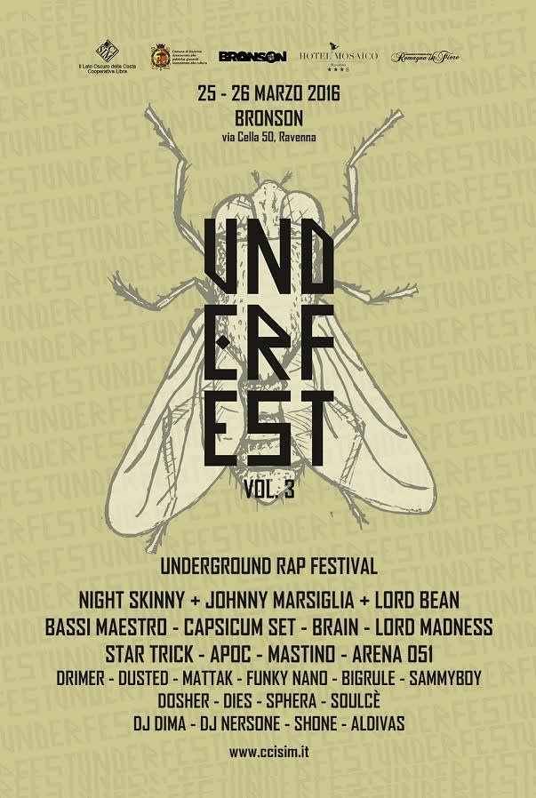 Under Festival @ Bronson: tre generazioni di hip hop underground da tutta Italia