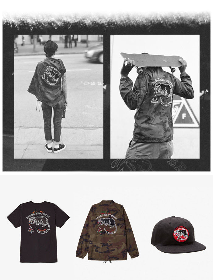 Huf x Obey Web Exclusive Capsule Salad Days Magazine