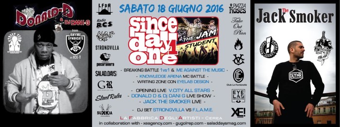 Since Day One1 – 18 Giugno