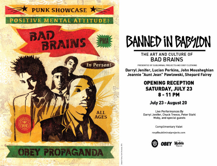 OBEY X BAD BRAINS