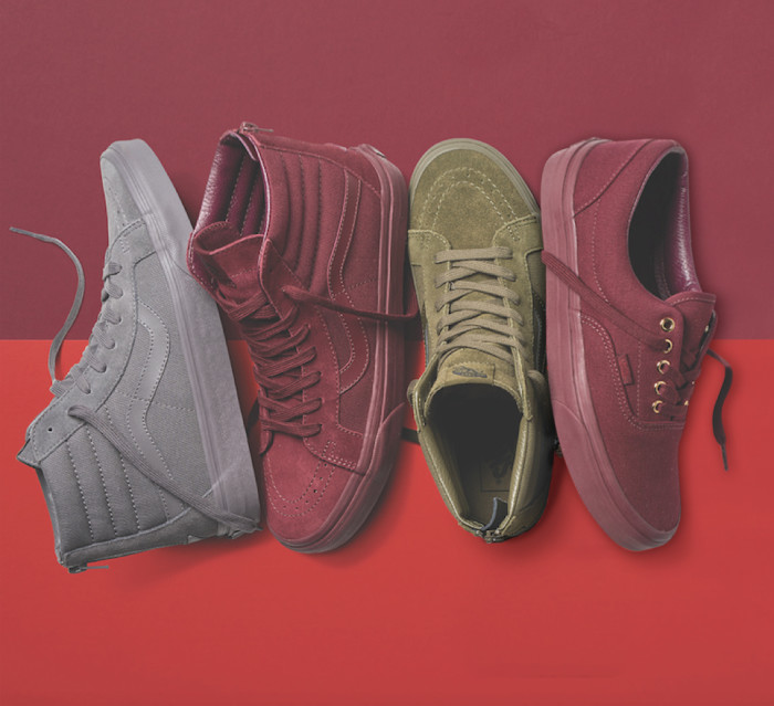 Vans debuts monochromatic footwear offering for Fall