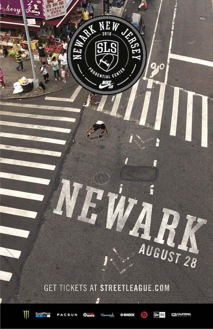 2016 SLS NIKE SB WORLD TOUR RETURNS TO PRUDENTIAL CENTER IN NEWARK, NEW JERSEY