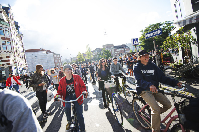 Bike cruise to Byens Kroe Flyout session