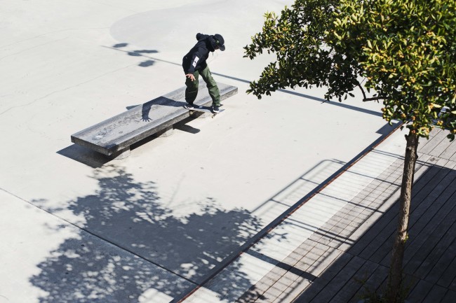 Gabriel Fortunato, kickflip backtail at CPH Open