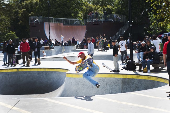 Ishod Wair, Frontside Boneless at CPH Open