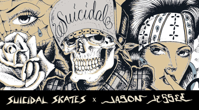 SUICIDAL SKATES X JASON JESSEE LIMITED GUEST COLLECTION