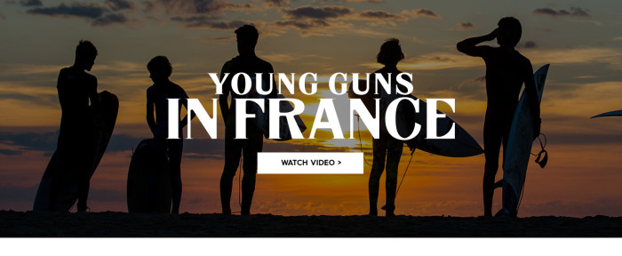 Quiksilver’s Young Guns In France