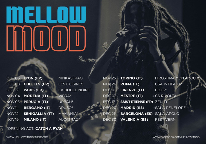 Mellow Mood – Autunno Club Tour 2016 / New Video
