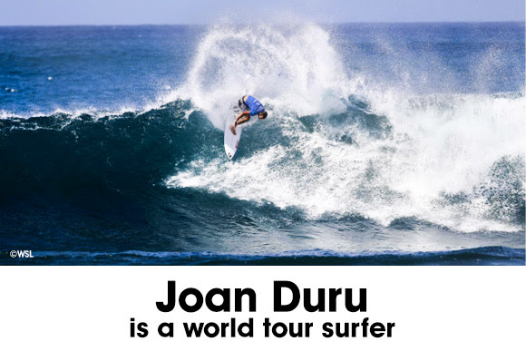 No more WQS warrior, Joan Duru is officially a World Tour Surfer in 2017