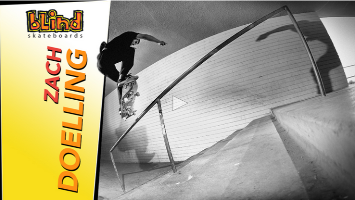 Full Part from Zach Doelling on The Skateboard Mag
