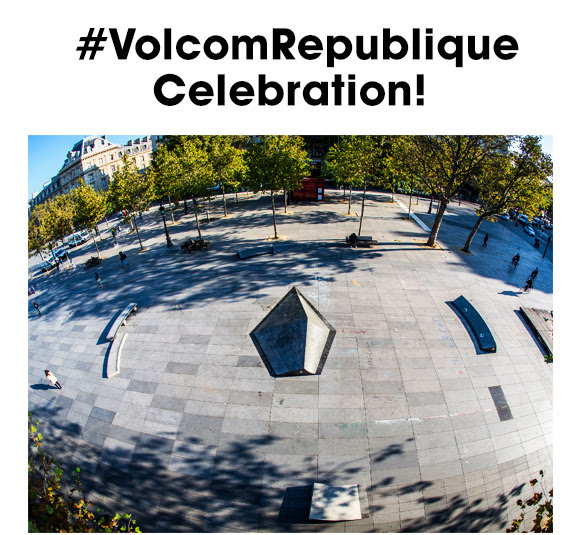 Volcom comes back in the heart of the French capital