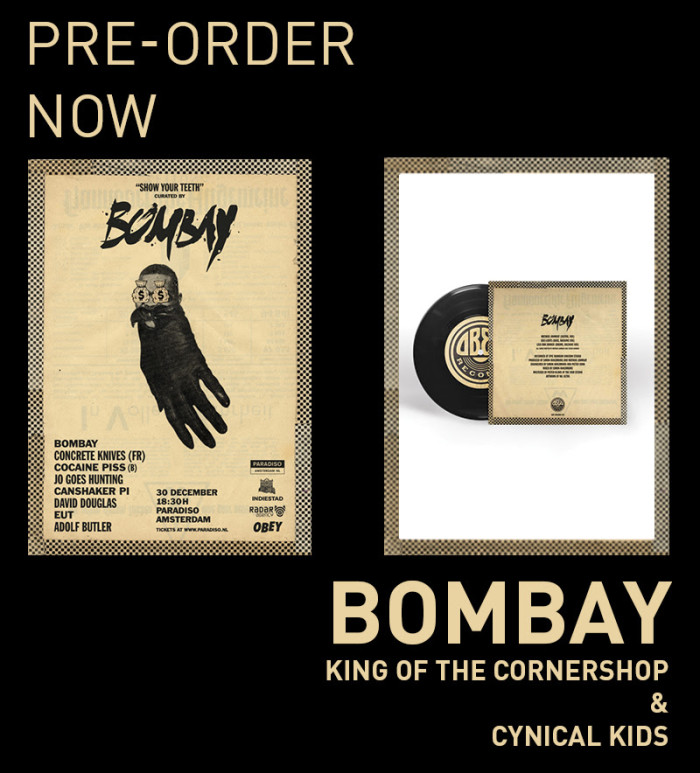 OBEY / BOMBAY 7″ RECORD