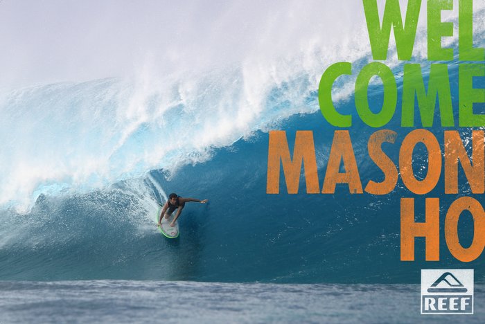 Reef signs hawaiian Mason Ho to footwear Team