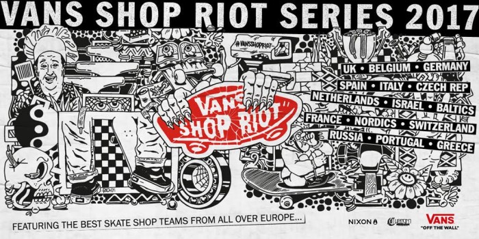 Vans Shop Riot Series continues to lead the way in promoting grassroots Skateboarding in Europe