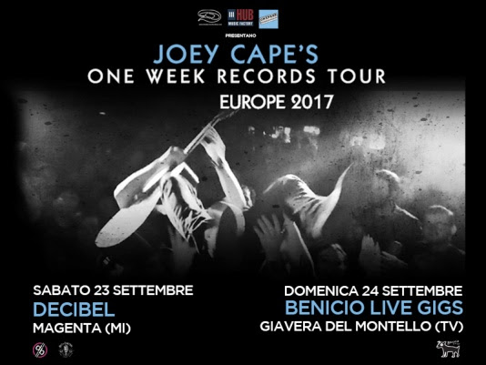 Joey Cape: torna in Italia con il suo One Week Records Tour!