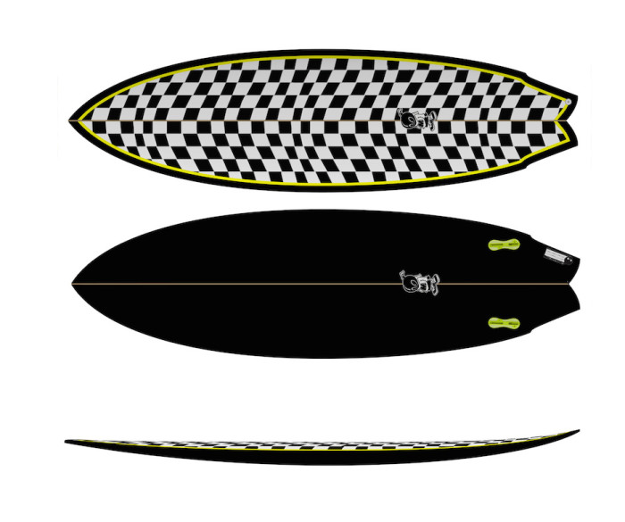 Nuno Matta celebrates 20 years with a new T20 twin fin