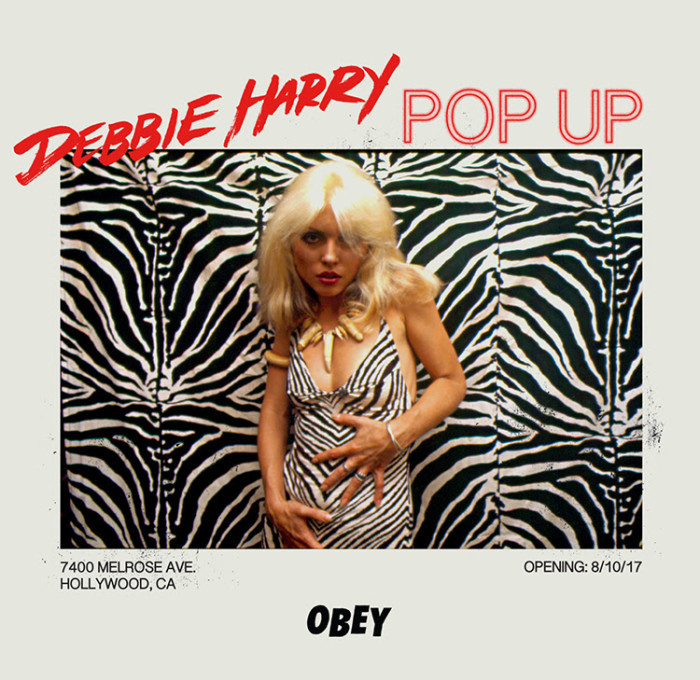 DEBBIE HARRY X OBEY POP UP SHOP – LOS ANGELES