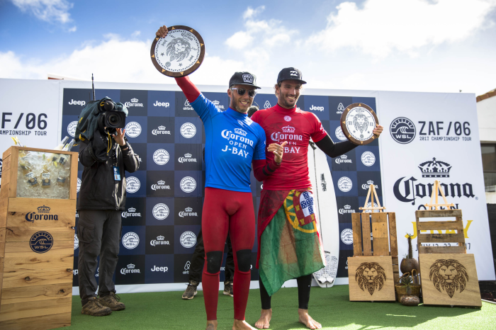 TOLEDO ON TOP AND KIKAS RUNNER-UP AT ALL TIME J-BAY