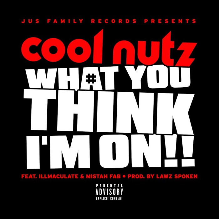 Cool Nutz – ‘What You Think I’m On’ ft Illmaculate & Mistah Fab