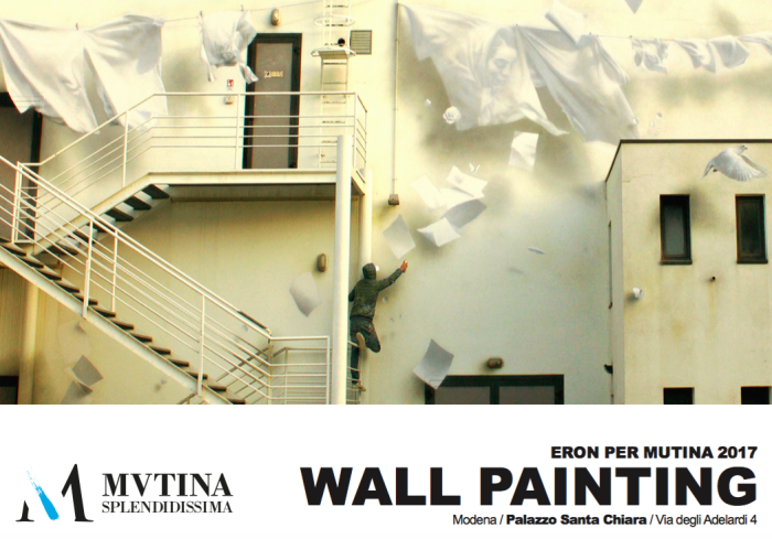 Eron. Un wall painting per Mutina 2017 | Palazzo Santa Chiara, Modena