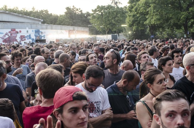 PJ Harvey performs on Todays festival