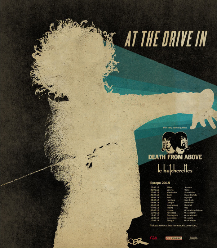 AT THE DRIVE IN ANNOUNCE HEADLINE EU TOUR FOR MARCH 2018