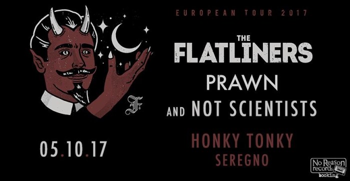 THE FLATLINERS SUL PALCO DELL’HONKY TONKY AD OTTOBRE