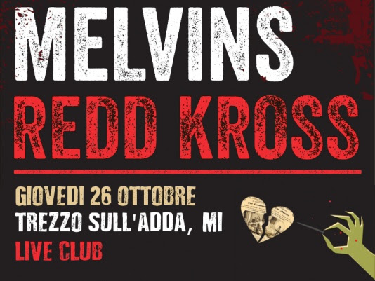 Melvins e Redd Kross: meno un mese all’unica data italiana