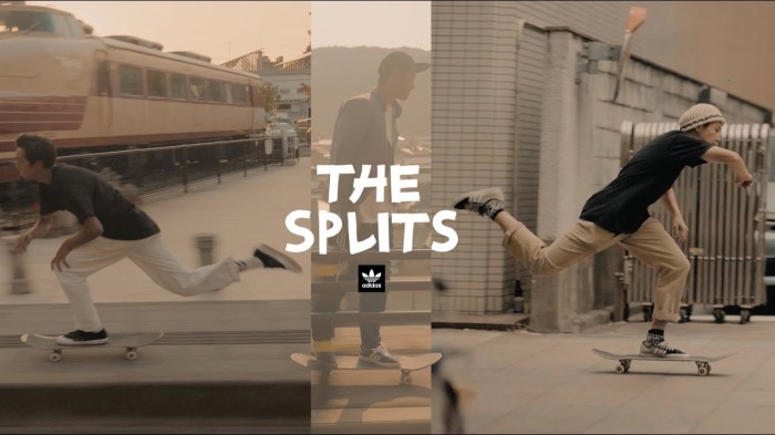 The Splits /// adidas Skateboarding Japan