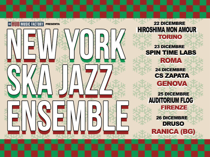 New York Ska Jazz Ensemble: nuova data a Firenze!