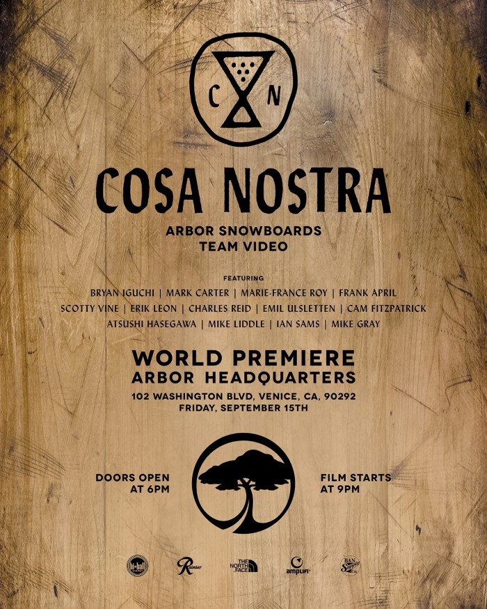 Arbor Snowboards: Marie-France Roy’s full part from ‘Cosa Nostra’