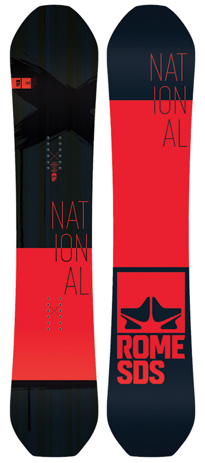 Rome National & Marshall snowboards