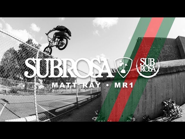 Subrosa Brand – Matt Ray – MR1