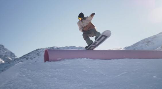 Davide Boggio a Corvatsch