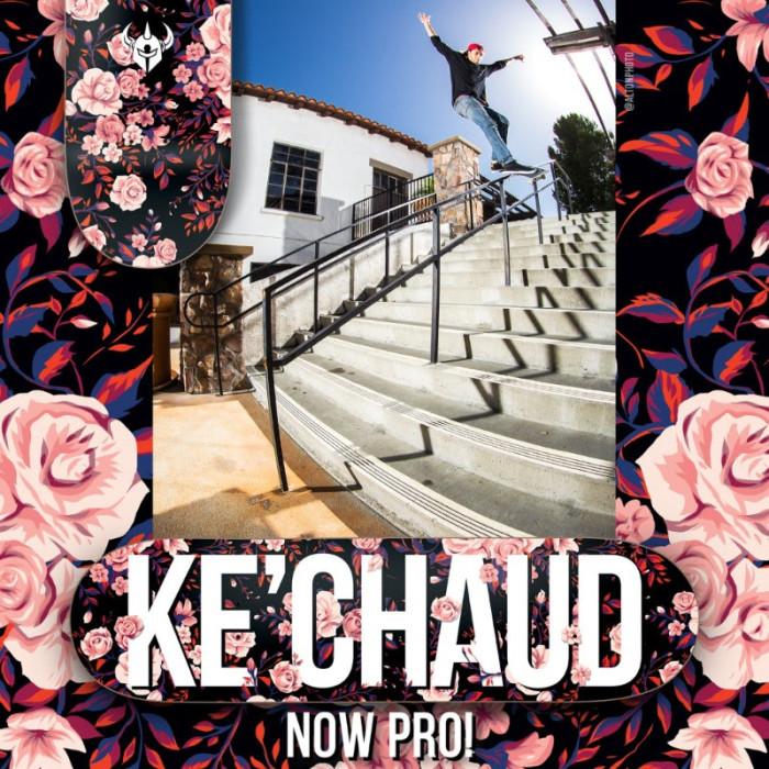 Ke’Chaud Johnson now Pro x Darkstar Skateboards