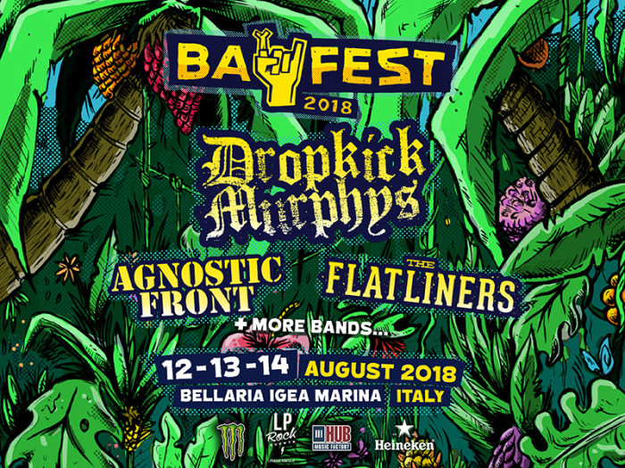 Bay Fest 2018: si aggiungono Dropkick Murphys, Agnostic front e The Flatliners