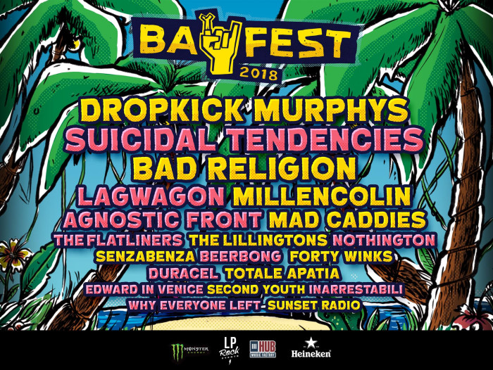 Bay Fest 2018: ecco la lineup completa