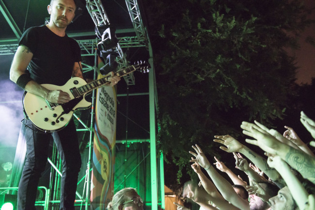 Rise Against performs in Milan