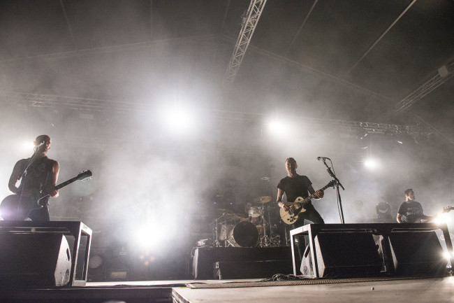 Rise Against performs in Milan