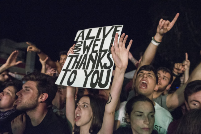 Rise Against performs in Milan