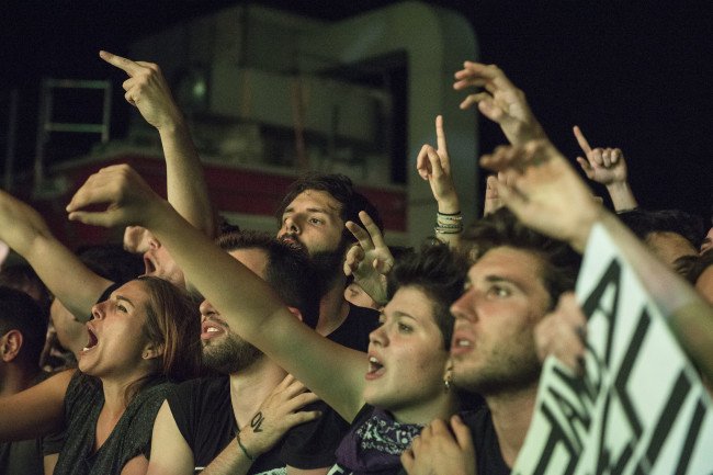 Rise Against performs in Milan