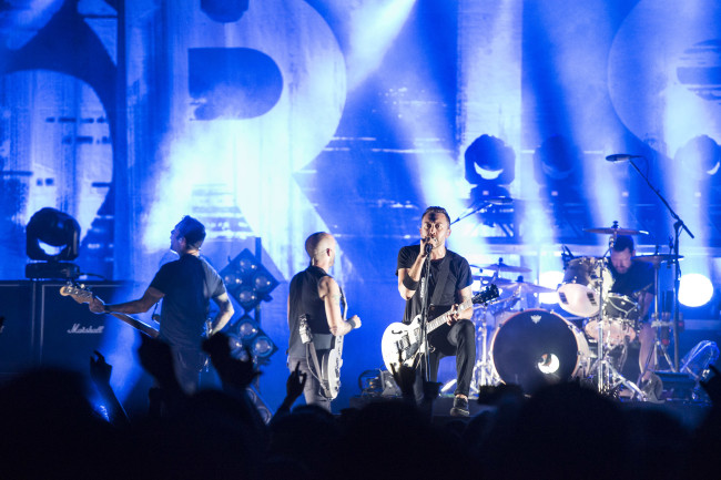 Rise Against performs in Milan