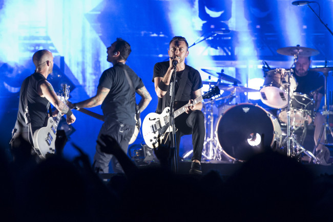 Rise Against performs in Milan