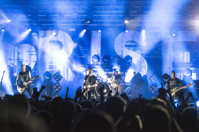 Rise Against performs in Milan