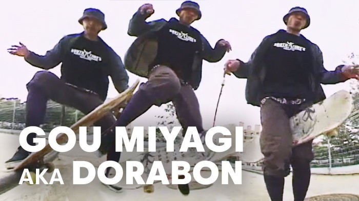 The man, the myth, the legendary skateboarder Gou Miyagi
