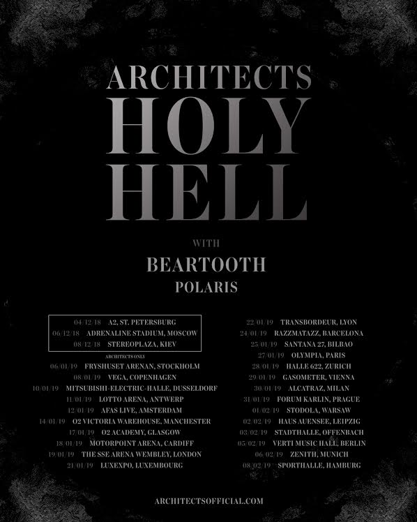 I Beartooth annunciano il tour di supporto al nuovo album ‘Disease’
