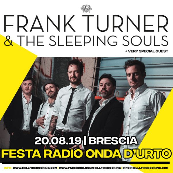 Frank Turner & The Sleeping Souls live a Brescia