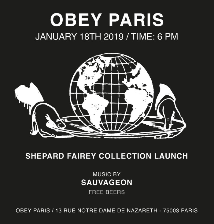 Obey at Paris Fashion Week