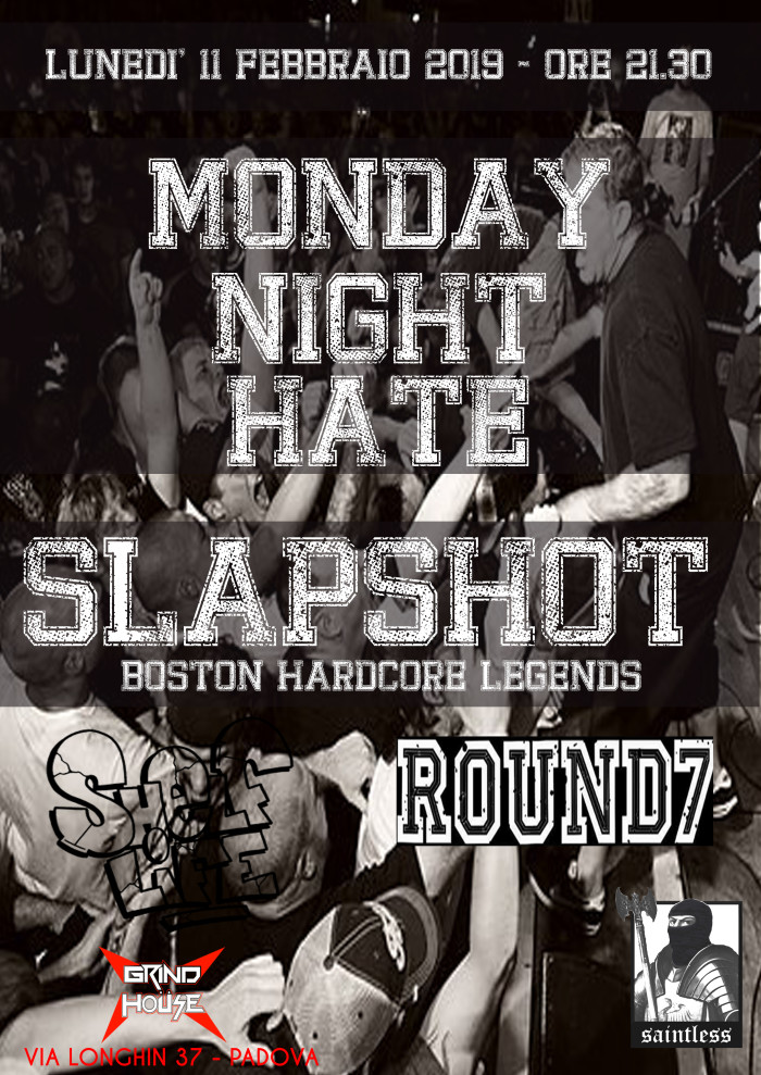 Slapshot + Round 7 + Shelf Life, 11/02/2019, Grind House Club (PD)